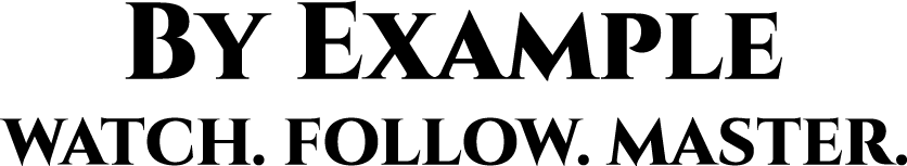 By Example Logo